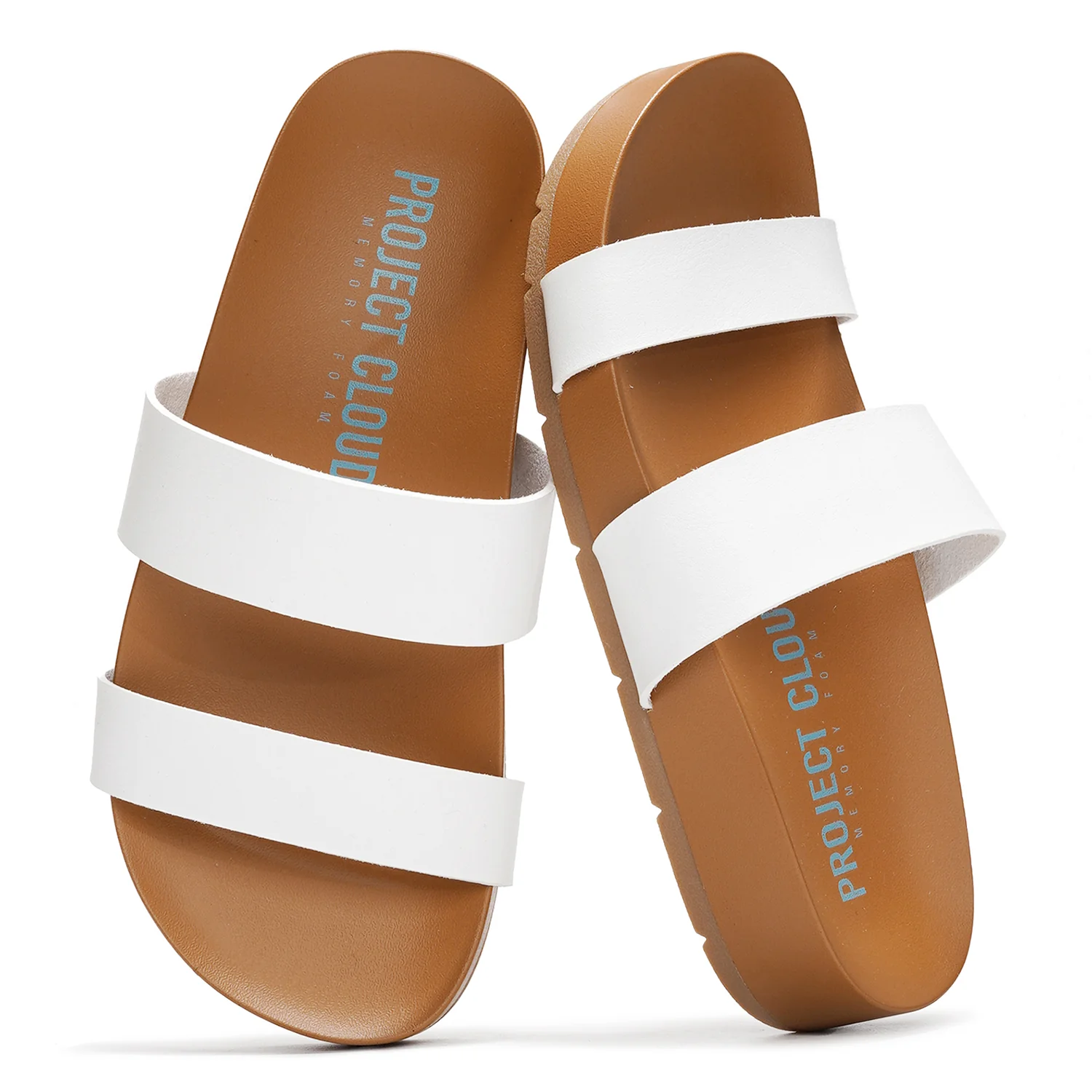 Project Cloud Women's | Lightweight Platform Sandals | Memory Foam Technology | Anti-Slip - Hilltop - Image 13