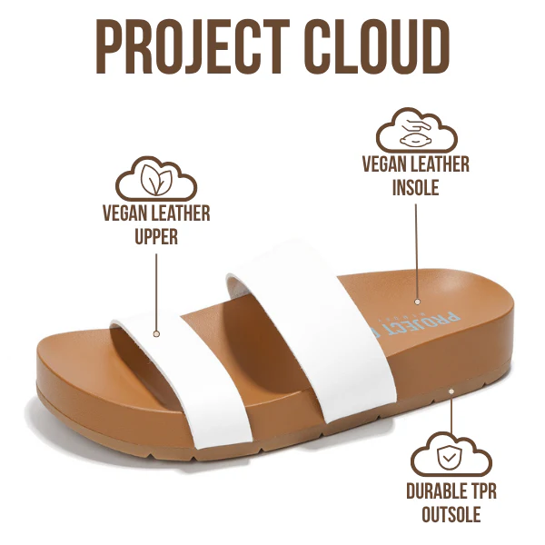 Project Cloud Women's | Lightweight Platform Sandals | Memory Foam Technology | Anti-Slip - Hilltop - Image 15