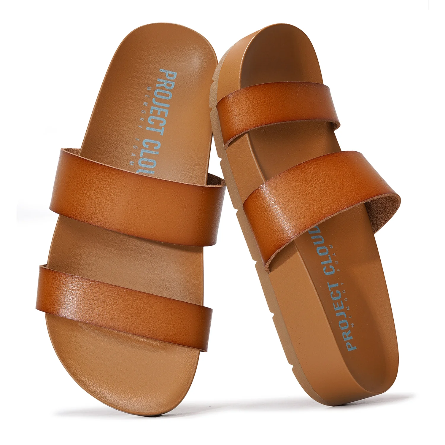 Project Cloud Women's | Lightweight Platform Sandals | Memory Foam Technology | Anti-Slip - Hilltop - Image 19