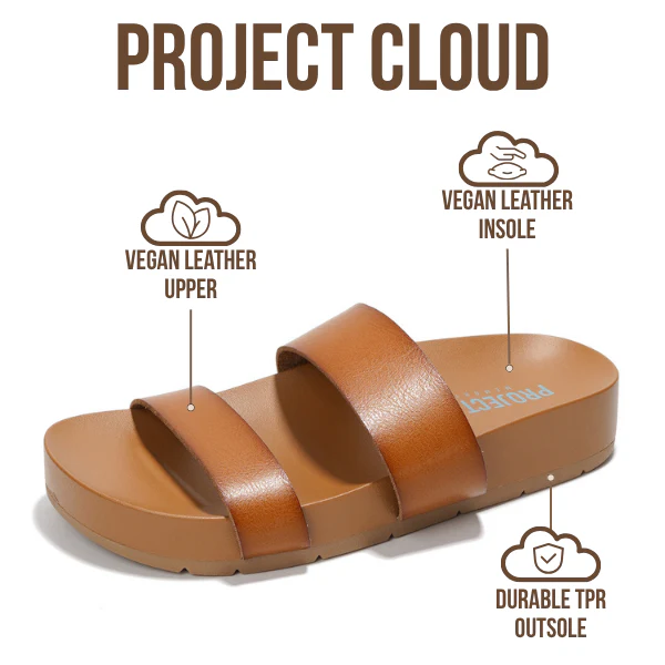 Project Cloud Women's | Lightweight Platform Sandals | Memory Foam Technology | Anti-Slip - Hilltop - Image 21