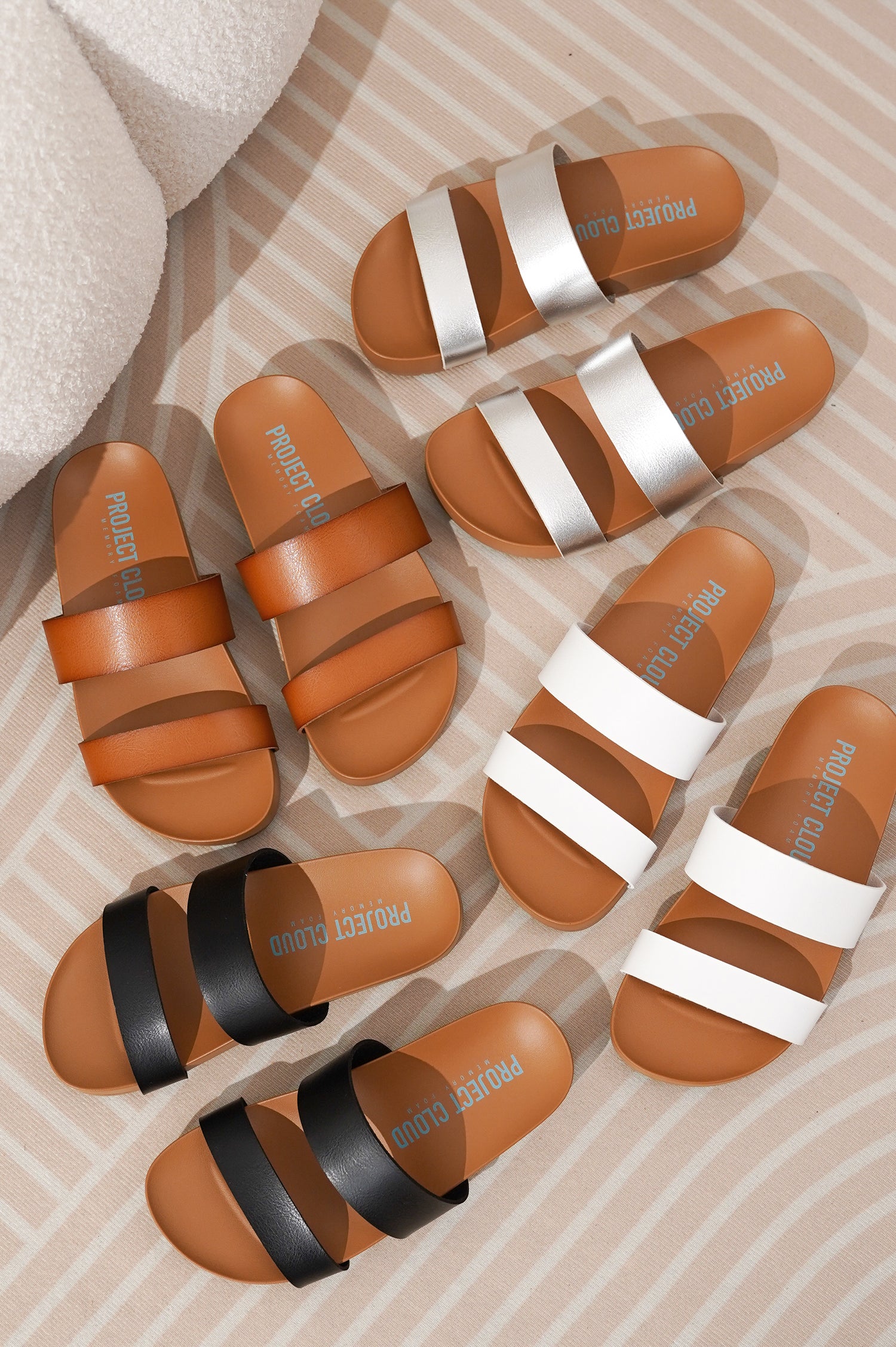 Project Cloud Women's | Lightweight Platform Sandals | Memory Foam Technology | Anti-Slip - Hilltop - Image 25
