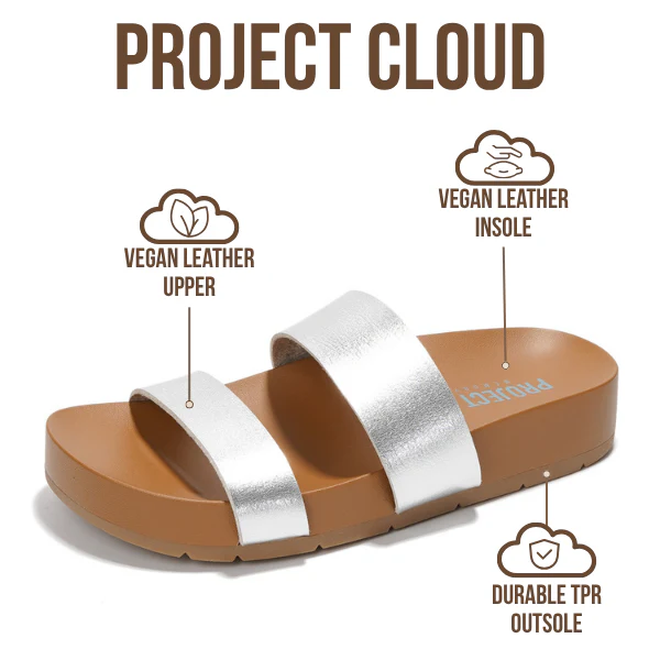 Project Cloud Women's | Lightweight Platform Sandals | Memory Foam Technology | Anti-Slip - Hilltop - Image 3