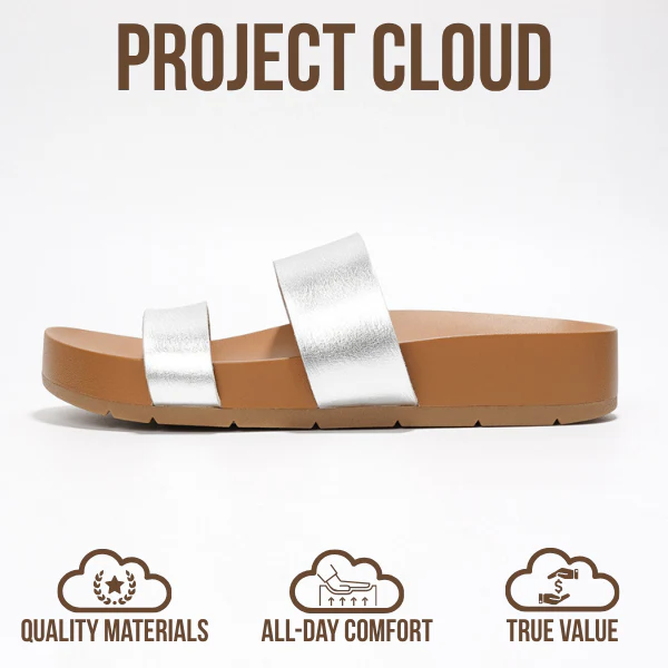 Project Cloud Women's | Lightweight Platform Sandals | Memory Foam Technology | Anti-Slip - Hilltop - Image 4
