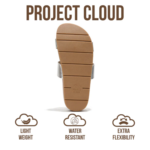 Project Cloud Women's | Lightweight Platform Sandals | Memory Foam Technology | Anti-Slip - Hilltop - Image 5