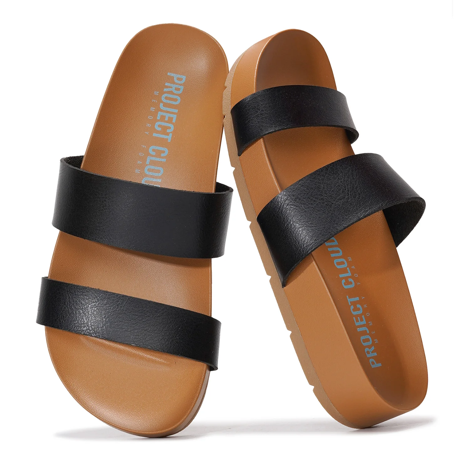 Project Cloud Women's | Lightweight Platform Sandals | Memory Foam Technology | Anti-Slip - Hilltop - Image 7