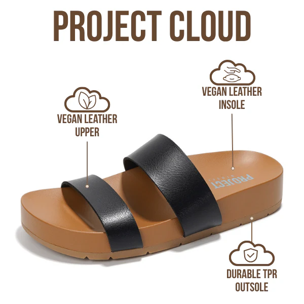 Project Cloud Women's | Lightweight Platform Sandals | Memory Foam Technology | Anti-Slip - Hilltop - Image 9