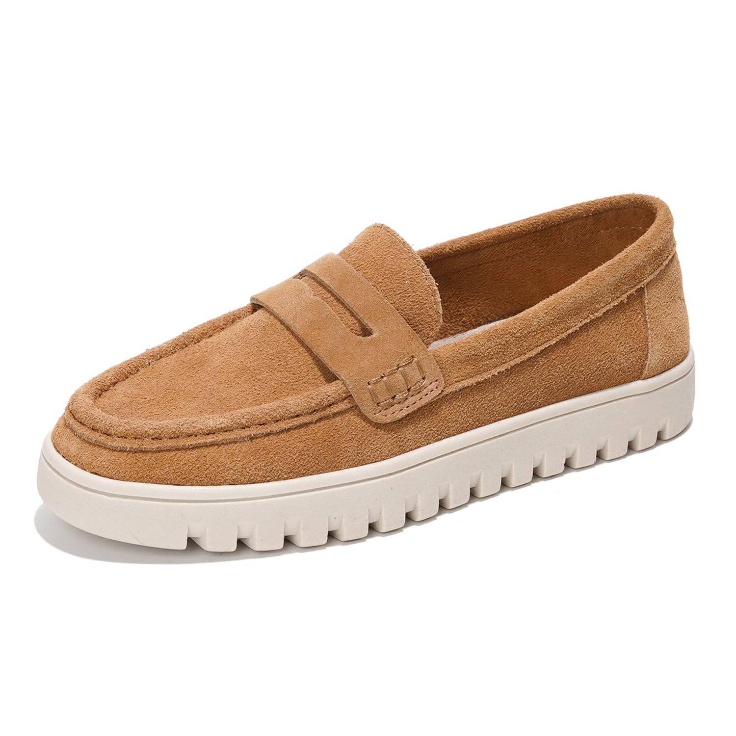 Project Cloud Women's | Genuine Leather Loafers | ProjectPlush | Lightweight | Non-Slip - Filide-1 - Image 32
