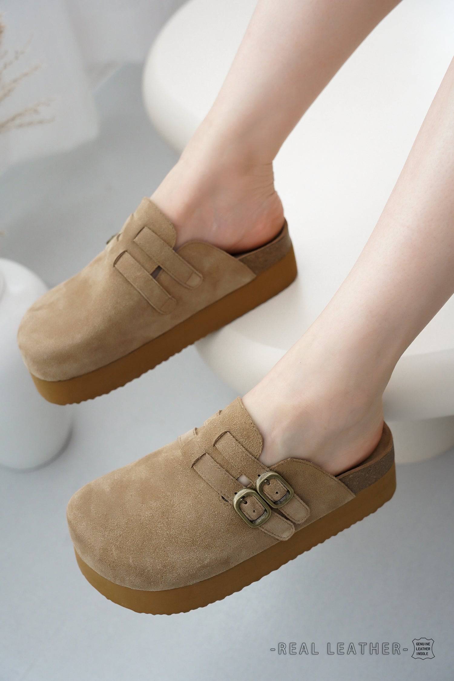 Project Cloud Women's | Genuine Leather Clogs for Women | Memory Foam | Lightweight | Non-Slip - Stephi - Image 12