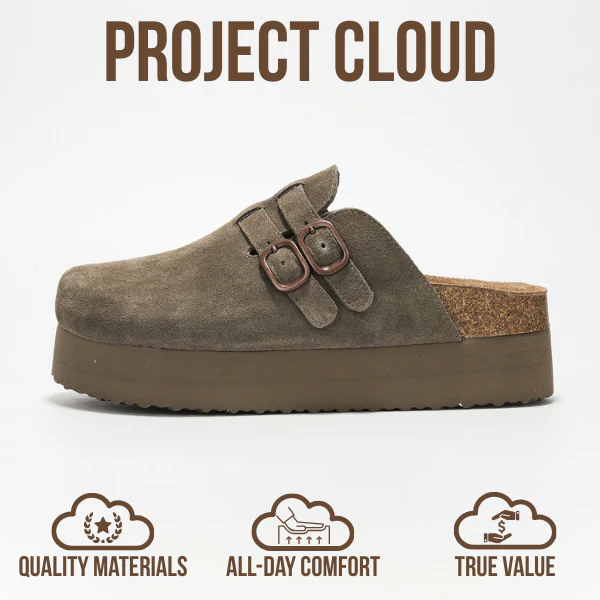 Project Cloud Women's | Genuine Leather Clogs for Women | Memory Foam | Lightweight | Non-Slip - Stephi - Image 16