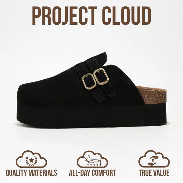 Project Cloud Women's | Genuine Leather Clogs for Women | Memory Foam | Lightweight | Non-Slip - Stephi - Image 22