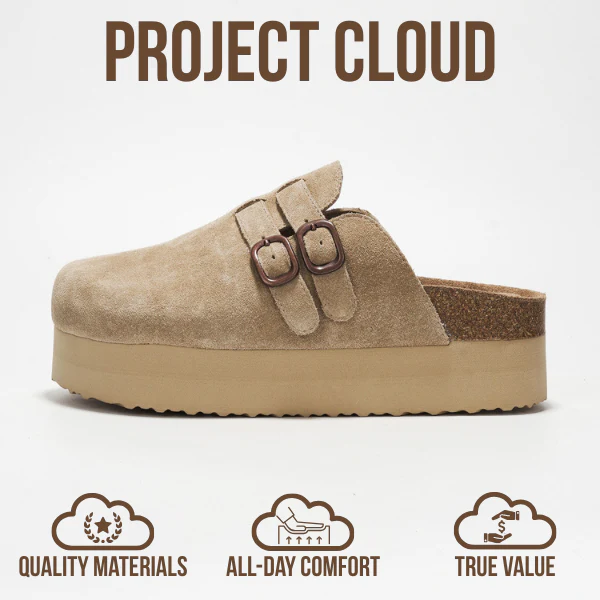 Project Cloud Women's | Genuine Leather Clogs for Women | Memory Foam | Lightweight | Non-Slip - Stephi - Image 4