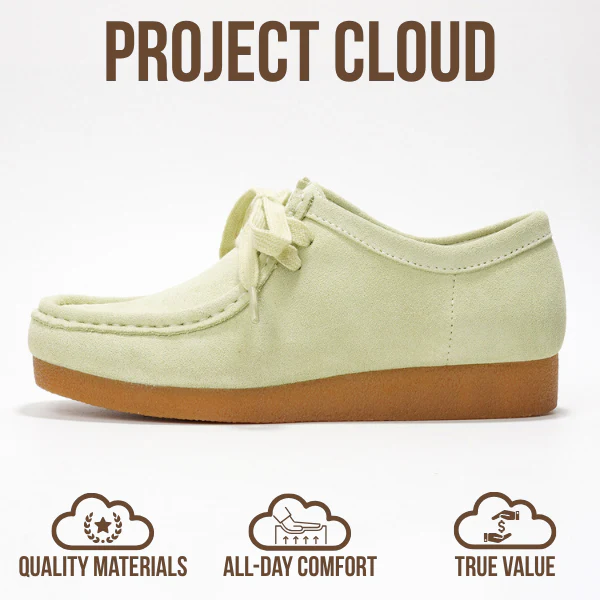 Project Cloud Women's | Oxford Shoes for Women | Genuine Leather | Memory Foam | Lightweight | Non-Slip - Wally - Image 10