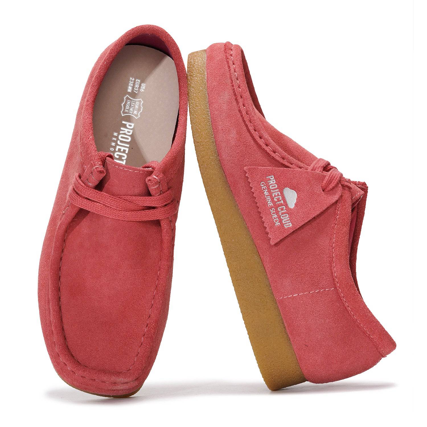 Project Cloud Women's | Oxford Shoes for Women | Genuine Leather | Memory Foam | Lightweight | Non-Slip - Wally - Image 13
