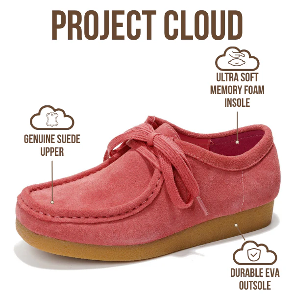 Project Cloud Women's | Oxford Shoes for Women | Genuine Leather | Memory Foam | Lightweight | Non-Slip - Wally - Image 15