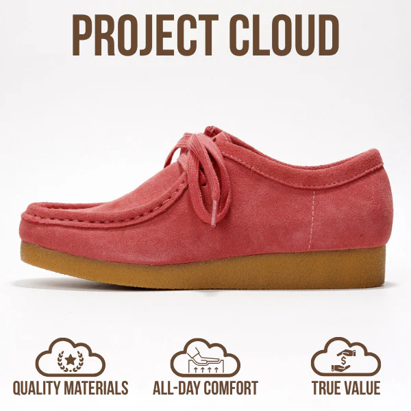 Project Cloud Women's | Oxford Shoes for Women | Genuine Leather | Memory Foam | Lightweight | Non-Slip - Wally - Image 16