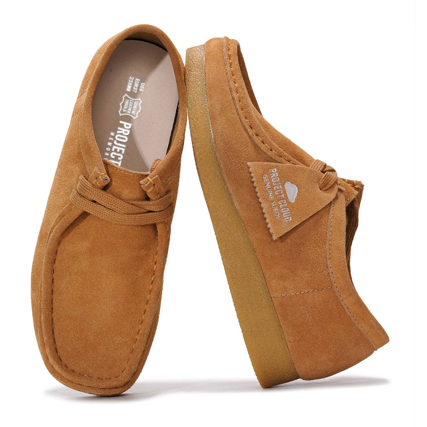 Project Cloud Women's | Oxford Shoes for Women | Genuine Leather | Memory Foam | Lightweight | Non-Slip - Wally - Image 25