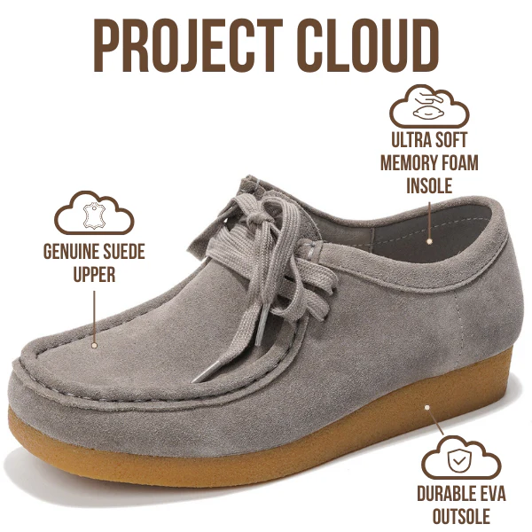 Project Cloud Women's | Oxford Shoes for Women | Genuine Leather | Memory Foam | Lightweight | Non-Slip - Wally - Image 33
