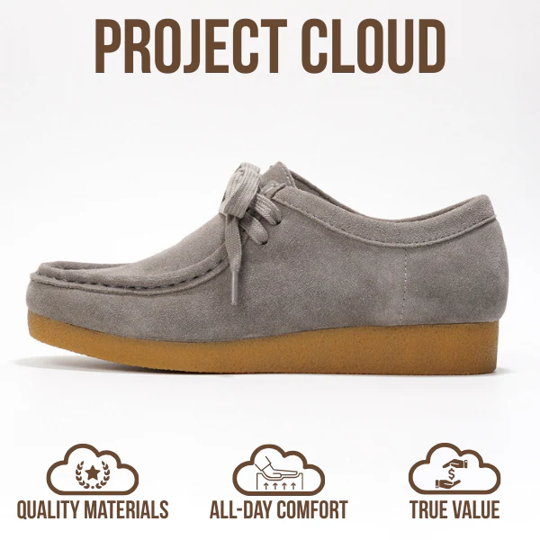 Project Cloud Women's | Oxford Shoes for Women | Genuine Leather | Memory Foam | Lightweight | Non-Slip - Wally - Image 34