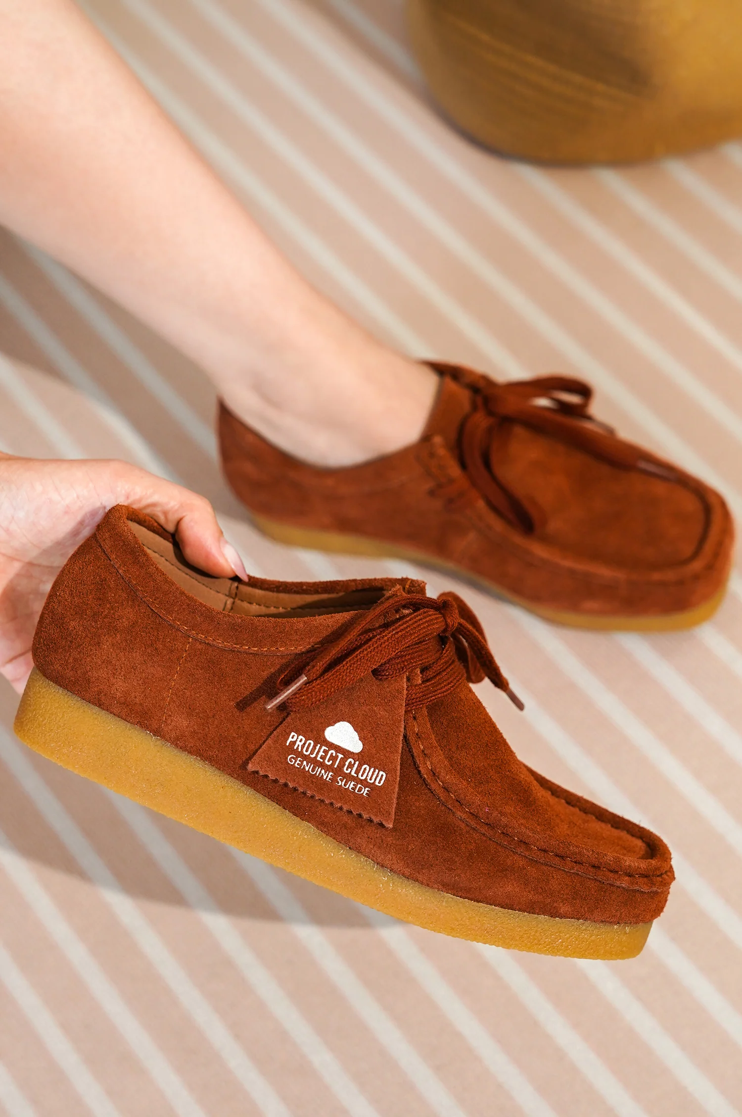 Project Cloud Women's | Oxford Shoes for Women | Genuine Leather | Memory Foam | Lightweight | Non-Slip - Wally - Image 42
