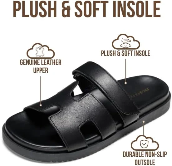 Project Cloud Women's | 100% Genuine Leather Women's Sandals | Plush Soft Insole | Lightweight | Non-Slip - Mayvy - Image 13