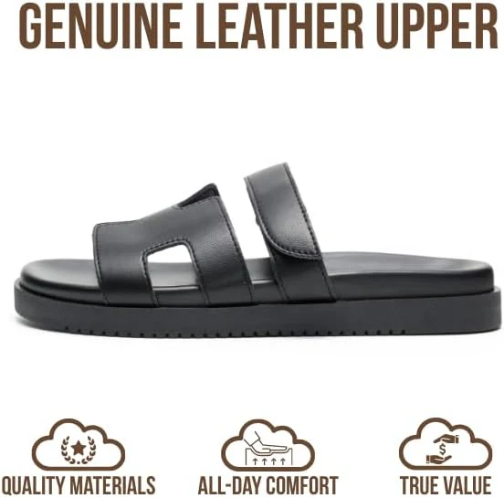 Project Cloud Women's | 100% Genuine Leather Women's Sandals | Plush Soft Insole | Lightweight | Non-Slip - Mayvy - Image 14