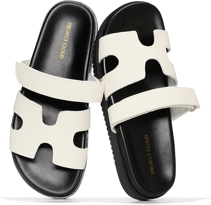 Project Cloud Women's | 100% Genuine Leather Women's Sandals | Plush Soft Insole | Lightweight | Non-Slip - Mayvy - Image 28
