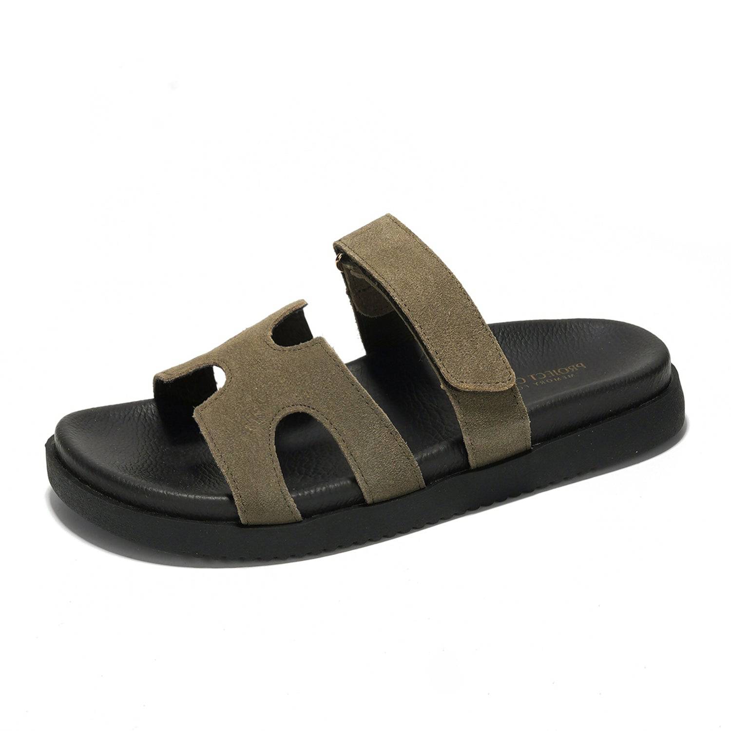 Project Cloud Women's | 100% Genuine Leather Women's Sandals | Plush Soft Insole | Lightweight | Non-Slip - Mayvy - Image 35