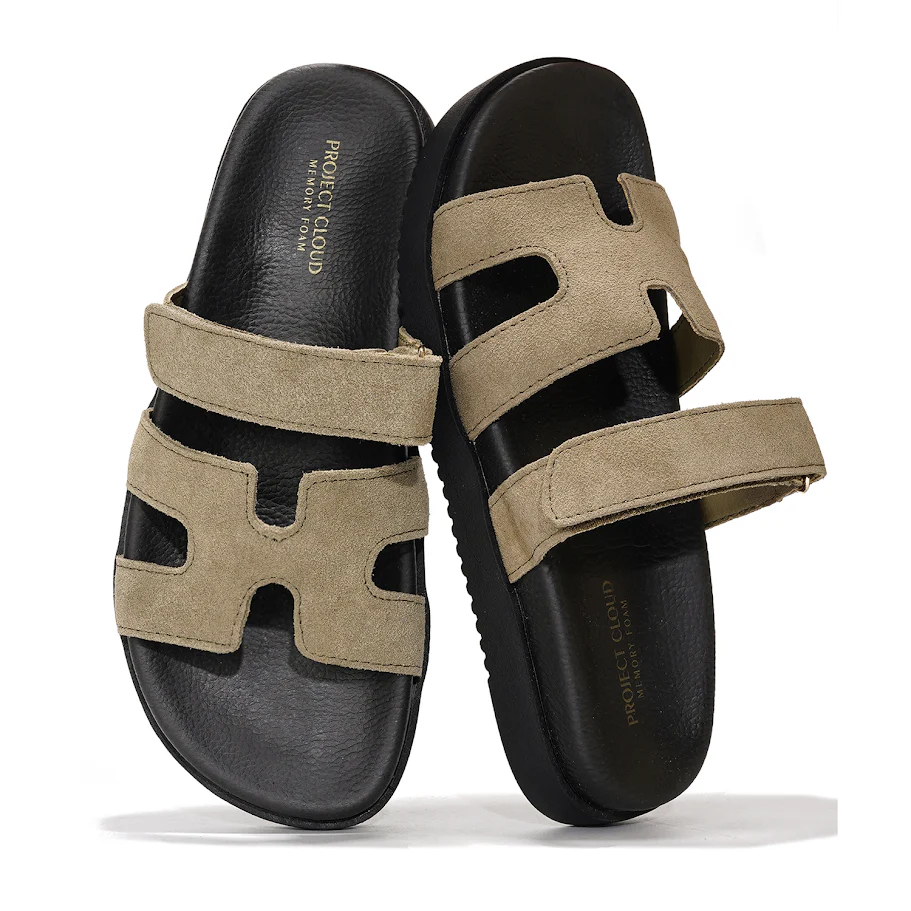 Project Cloud Women's | 100% Genuine Leather Women's Sandals | Plush Soft Insole | Lightweight | Non-Slip - Mayvy - Image 40