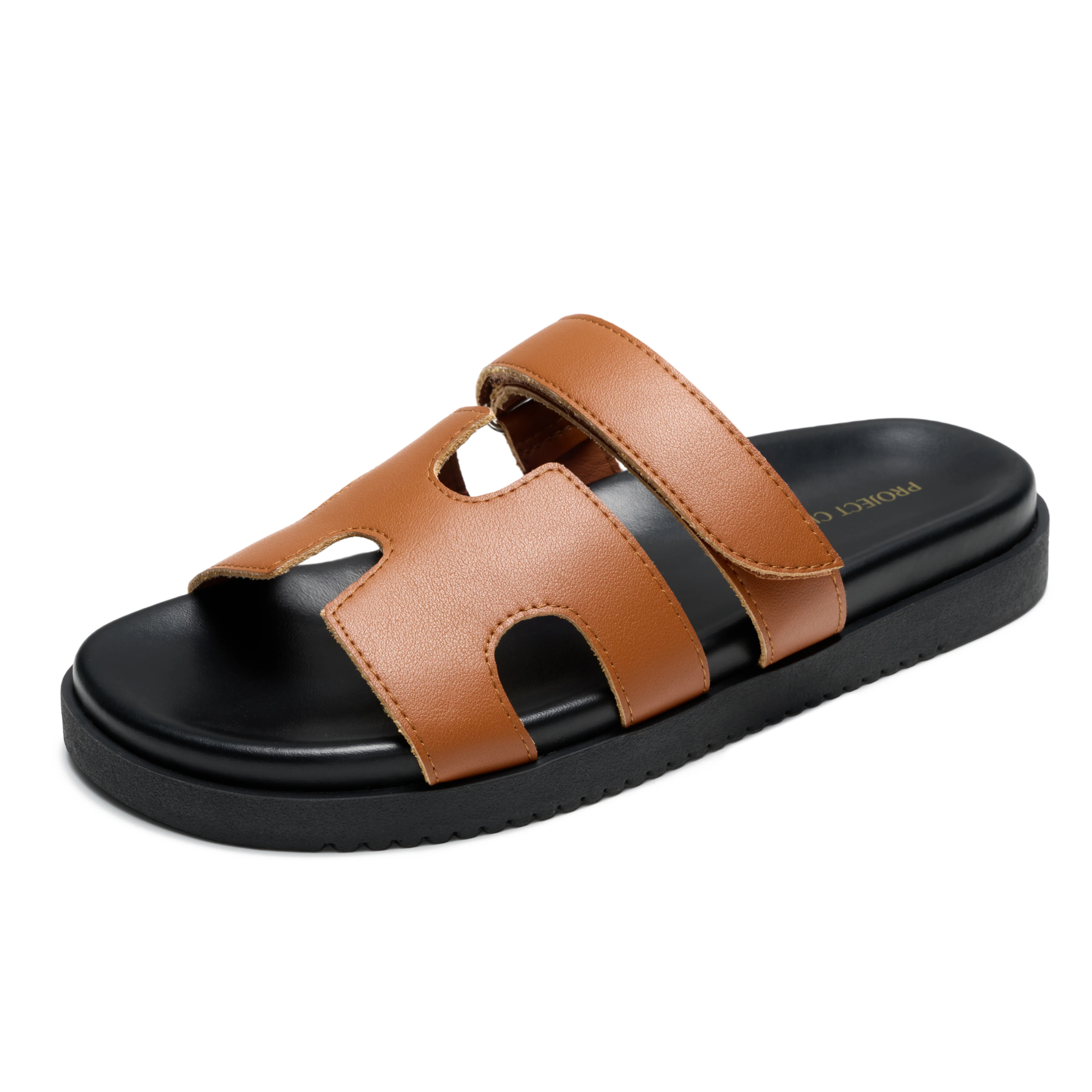 Project Cloud Women's | 100% Genuine Leather Women's Sandals | Plush Soft Insole | Lightweight | Non-Slip - Mayvy - Image 56