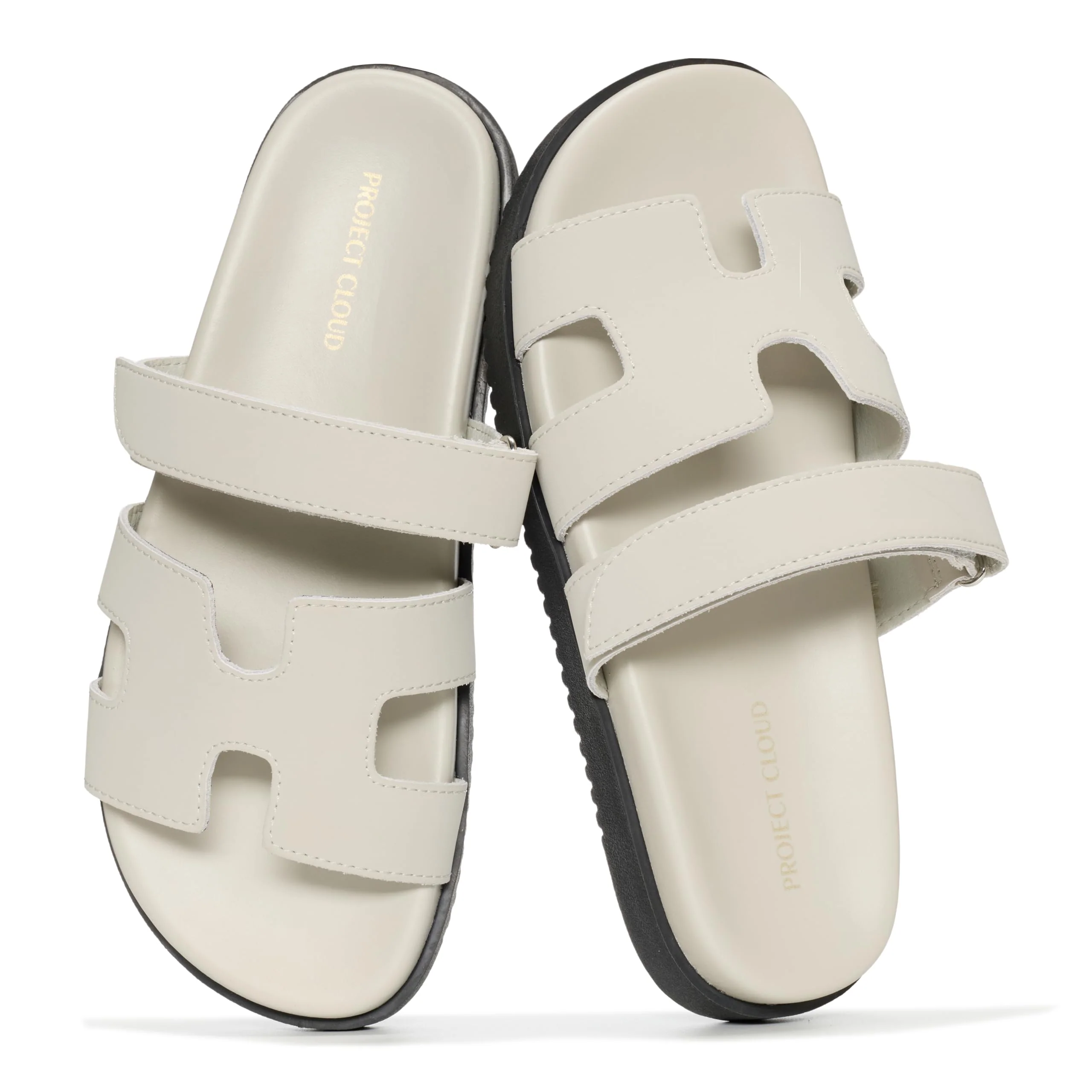 Project Cloud Women's | 100% Genuine Leather Women's Sandals | Plush Soft Insole | Lightweight | Non-Slip - Mayvy - Image 6
