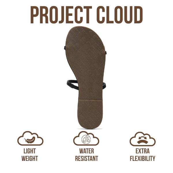 Project Cloud Women's | Flip Flops for Women | Eco-Leather | Memory Foam | Non-Slip - Transition - Image 11