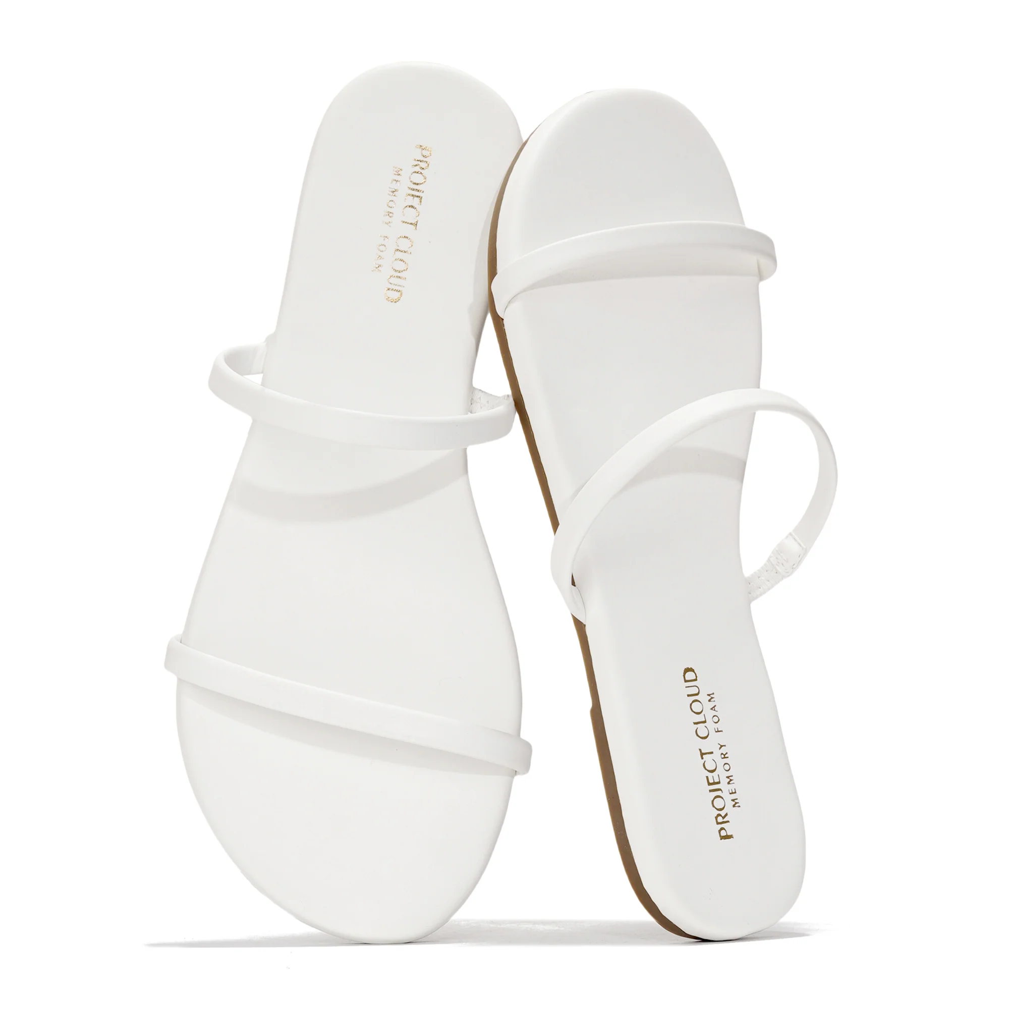 Project Cloud Women's | Flip Flops for Women | Eco-Leather | Memory Foam | Non-Slip - Transition - Image 42