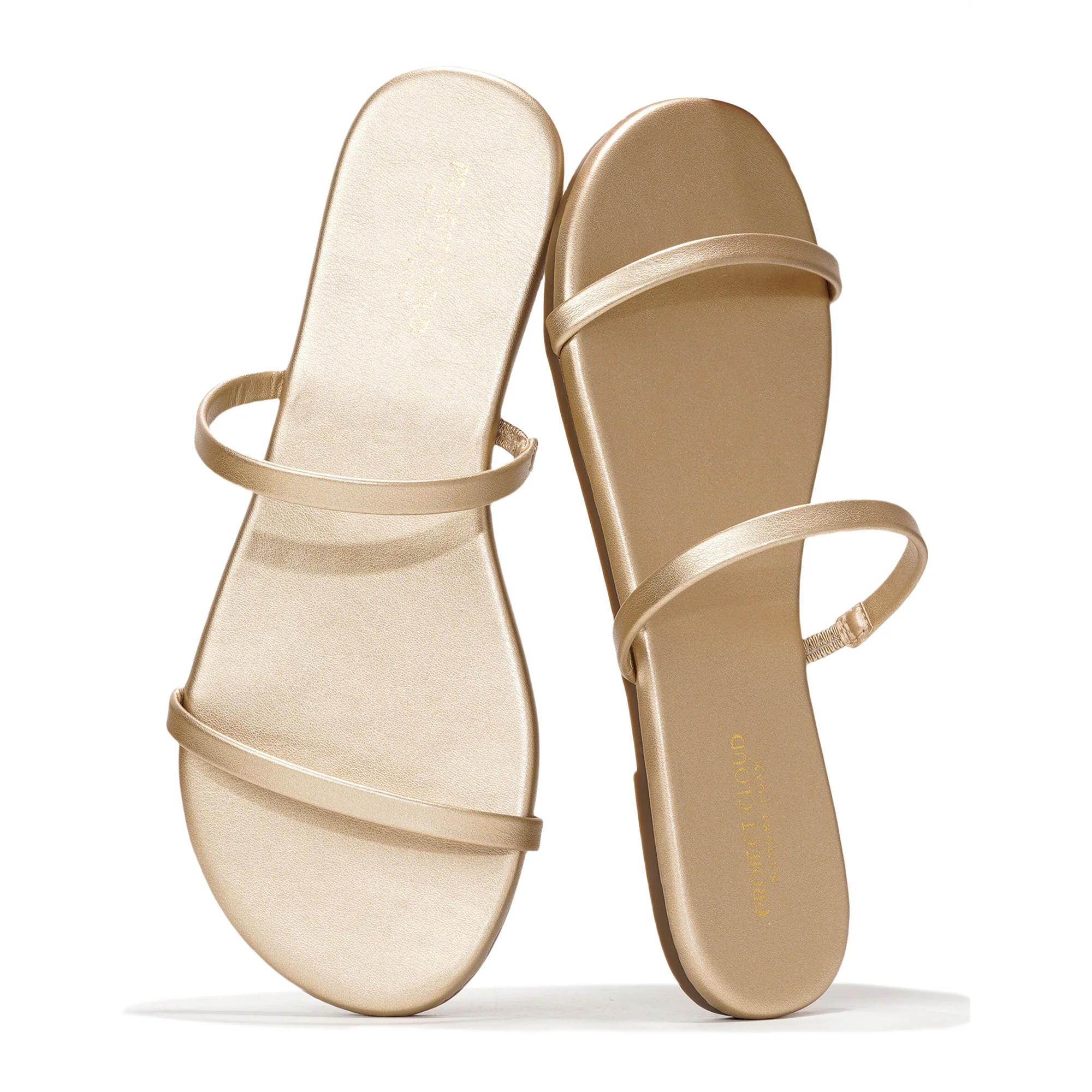 Project Cloud Women's | Flip Flops for Women | Eco-Leather | Memory Foam | Non-Slip - Transition - Image 48