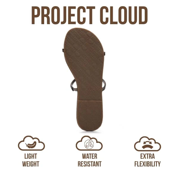 Project Cloud Women's | Flip Flops for Women | Eco-Leather | Memory Foam | Non-Slip - Transition - Image 58