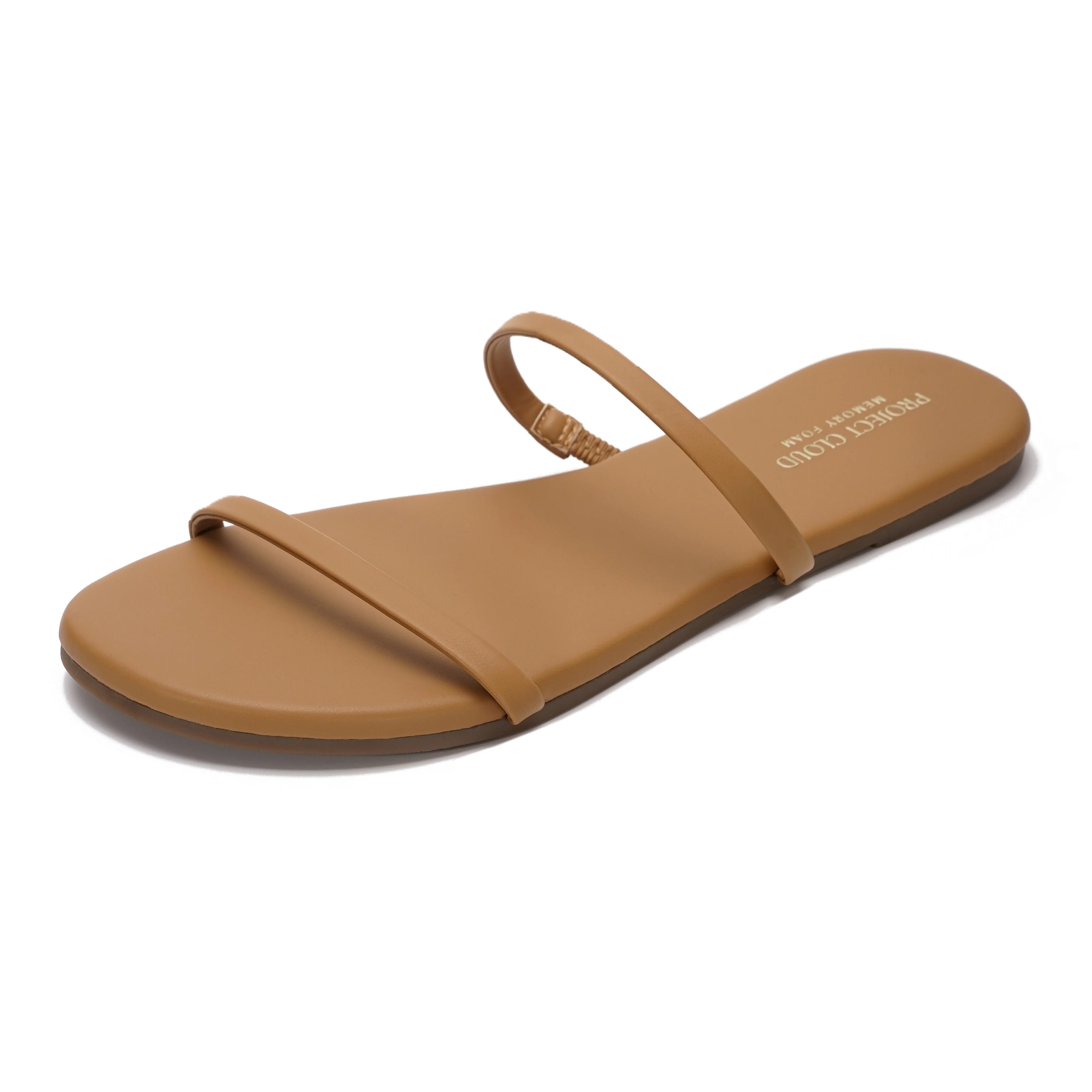 Project Cloud Women's | Flip Flops for Women | Eco-Leather | Memory Foam | Non-Slip - Transition - Image 60