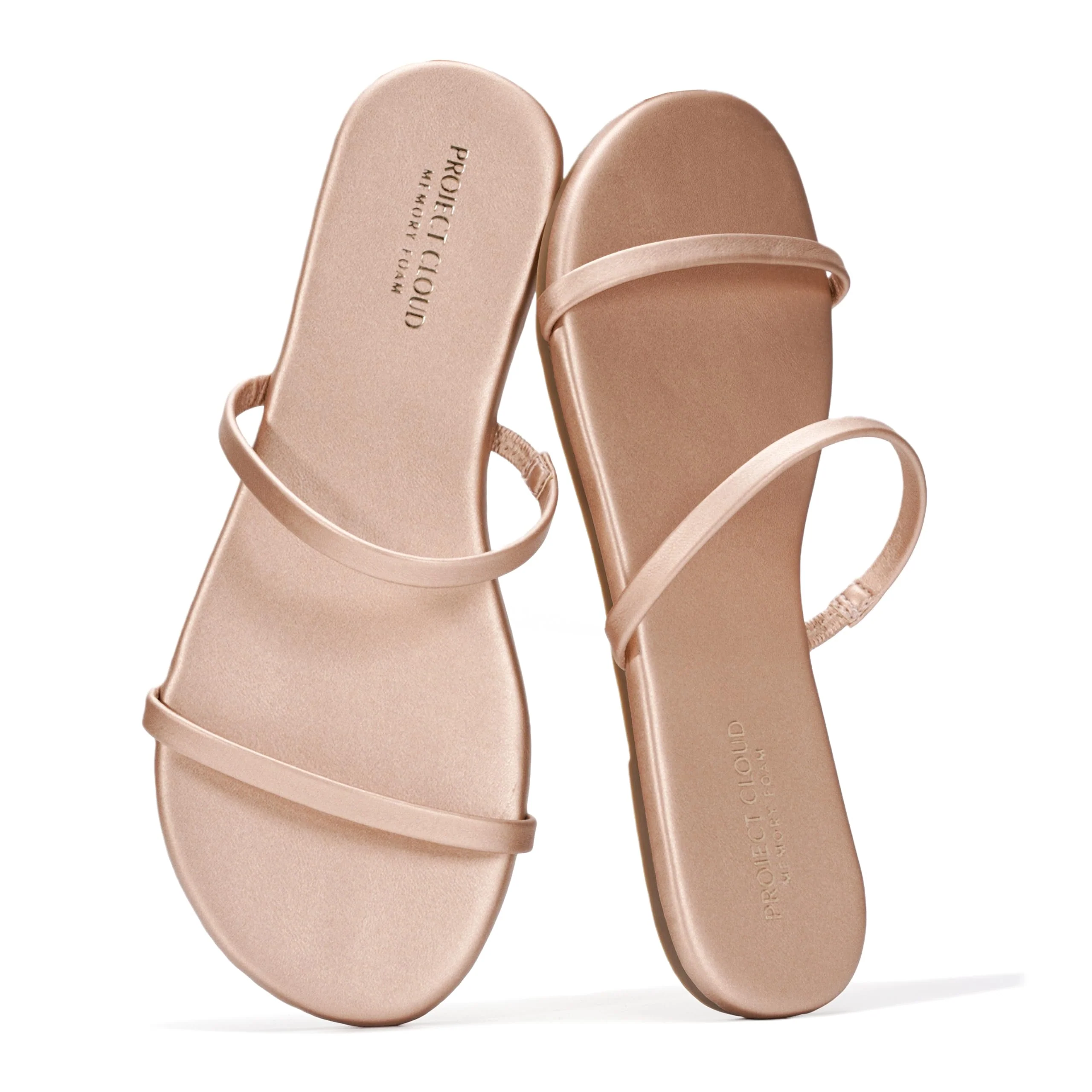 Project Cloud Women's | Flip Flops for Women | Eco-Leather | Memory Foam | Non-Slip - Transition - Image 64