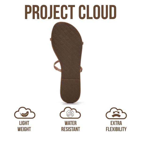 Project Cloud Women's | Flip Flops for Women | Eco-Leather | Memory Foam | Non-Slip - Transition - Image 68