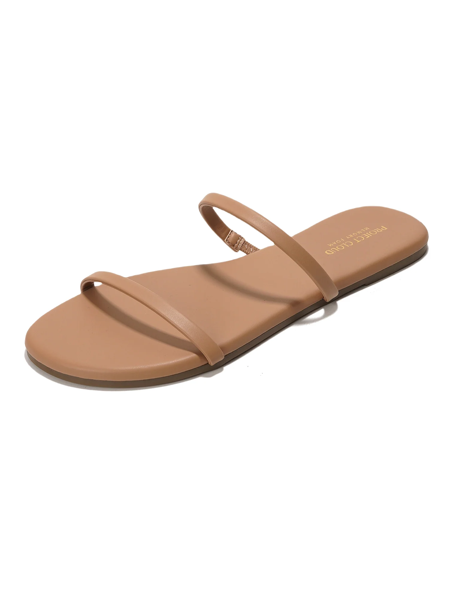 Project Cloud Women's | Flip Flops for Women | Eco-Leather | Memory Foam | Non-Slip - Transition - Image 7