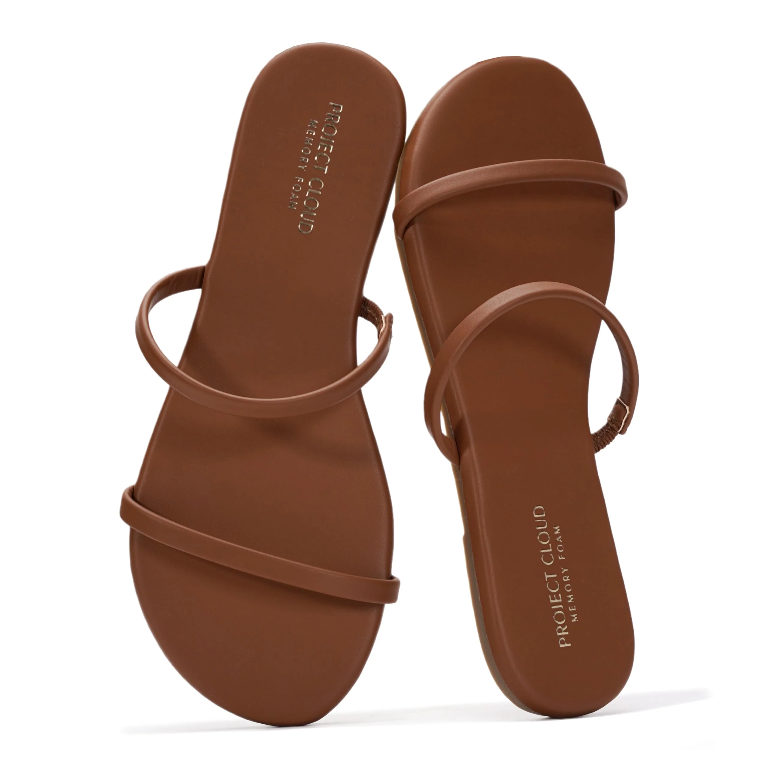 Project Cloud Women's | Flip Flops for Women | Eco-Leather | Memory Foam | Non-Slip - Transition - Image 79