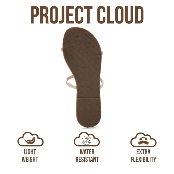 Project Cloud Women's | Flip Flops for Women | Eco-Leather | Memory Foam | Non-Slip - Transition - Image 88