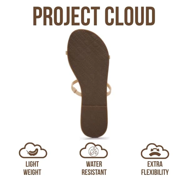 Project Cloud Women's | Flip Flops for Women | Eco-Leather | Memory Foam | Non-Slip - Transition - Image 93