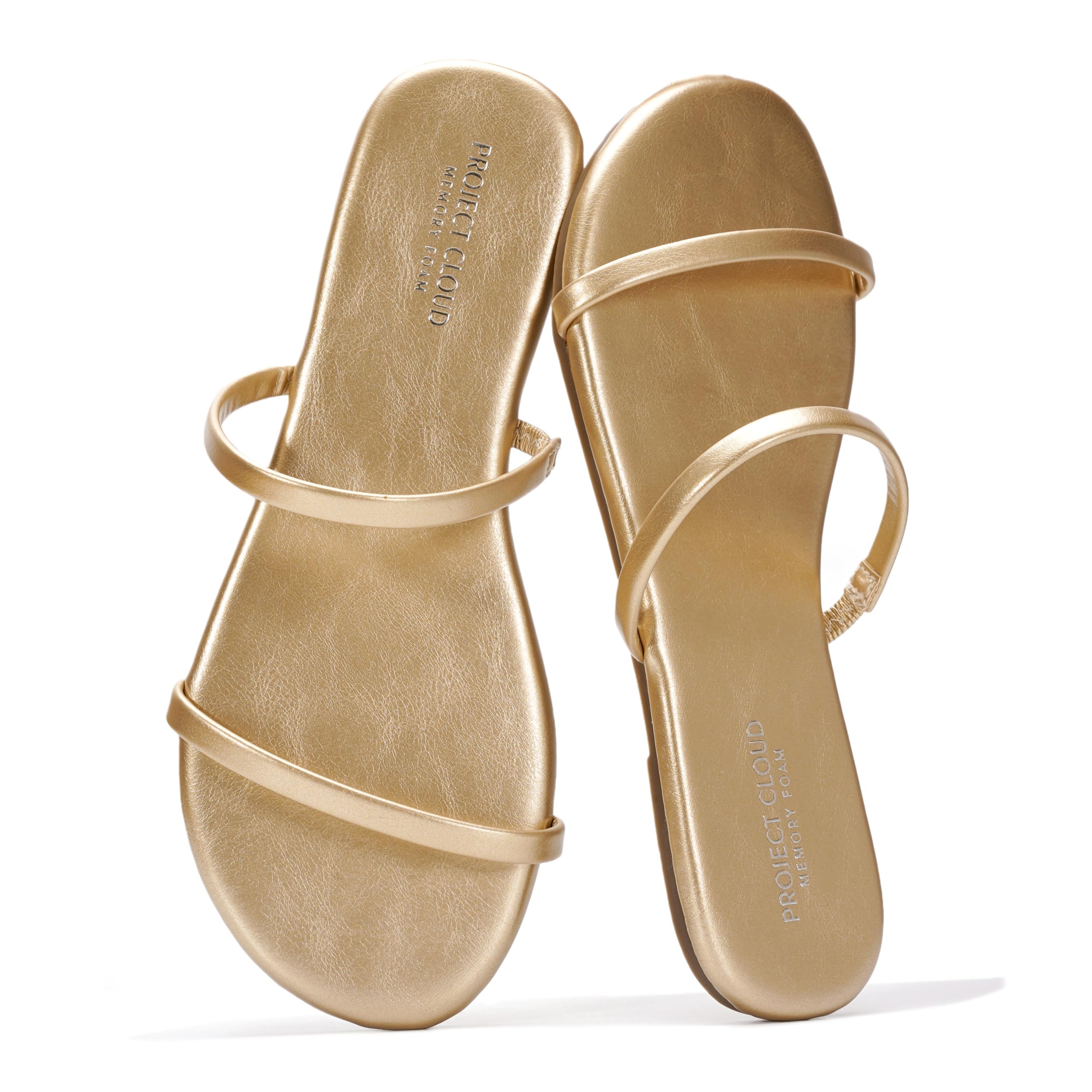 Project Cloud Women's | Flip Flops for Women | Eco-Leather | Memory Foam | Non-Slip - Transition - Image 94