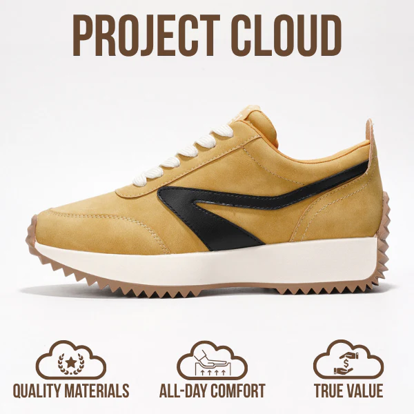 Project Cloud Women's | Fashion Sneakers | Lace-Up | Memory Foam | Lightweight | Non-Slip - Balinda - Image 10