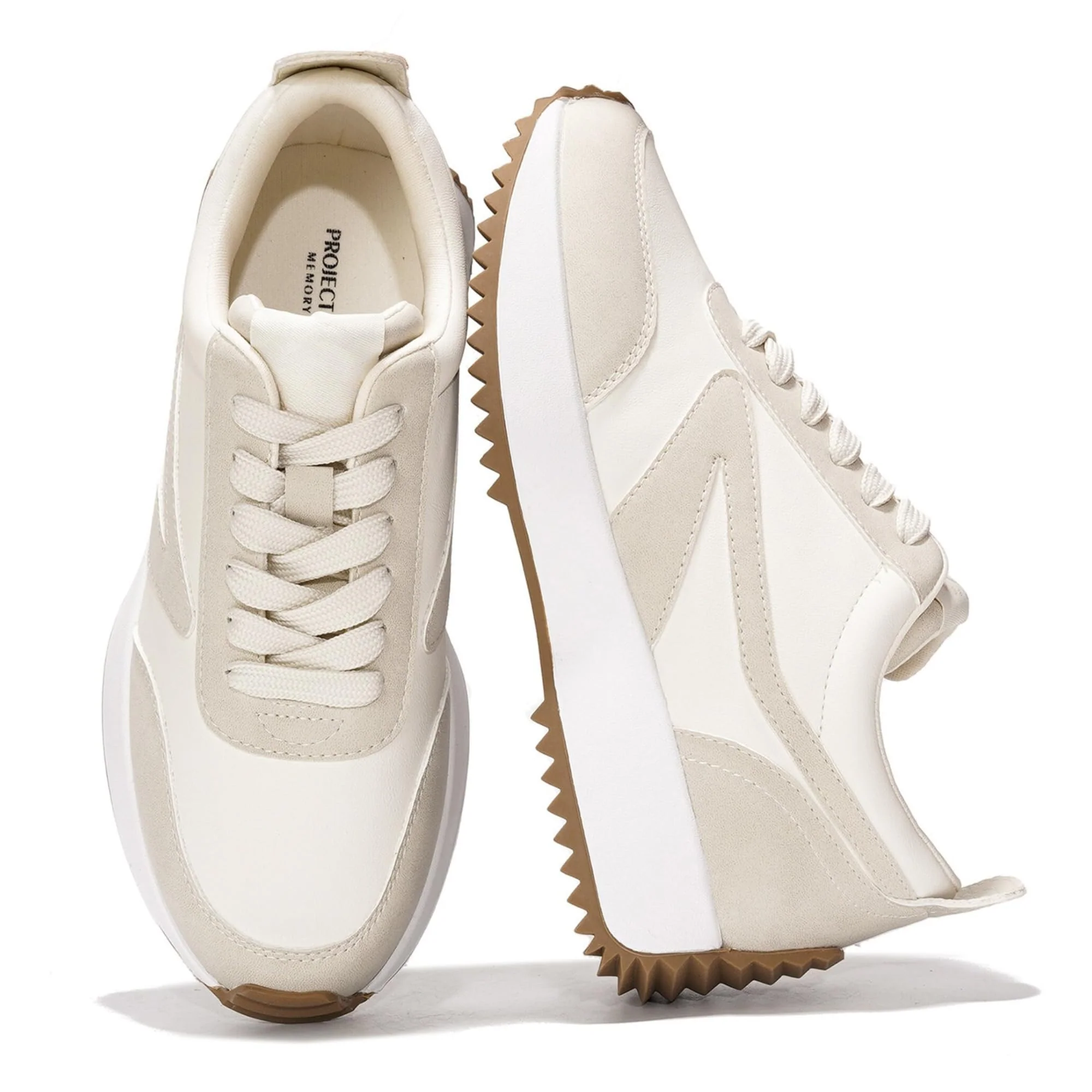 Project Cloud Women's | Fashion Sneakers | Lace-Up | Memory Foam | Lightweight | Non-Slip - Balinda - Image 13