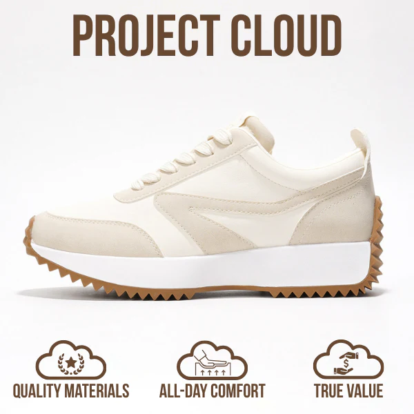 Project Cloud Women's | Fashion Sneakers | Lace-Up | Memory Foam | Lightweight | Non-Slip - Balinda - Image 16