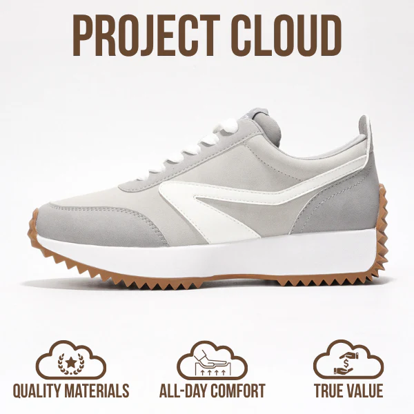 Project Cloud Women's | Fashion Sneakers | Lace-Up | Memory Foam | Lightweight | Non-Slip - Balinda - Image 28