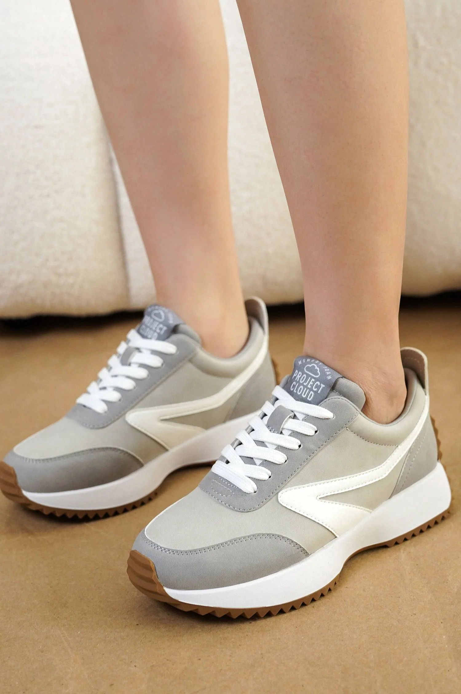 Project Cloud Women's | Fashion Sneakers | Lace-Up | Memory Foam | Lightweight | Non-Slip - Balinda - Image 30