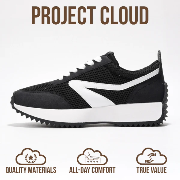 Project Cloud Women's | Fashion Sneakers | Lace-Up | Memory Foam | Lightweight | Non-Slip - Balinda - Image 34