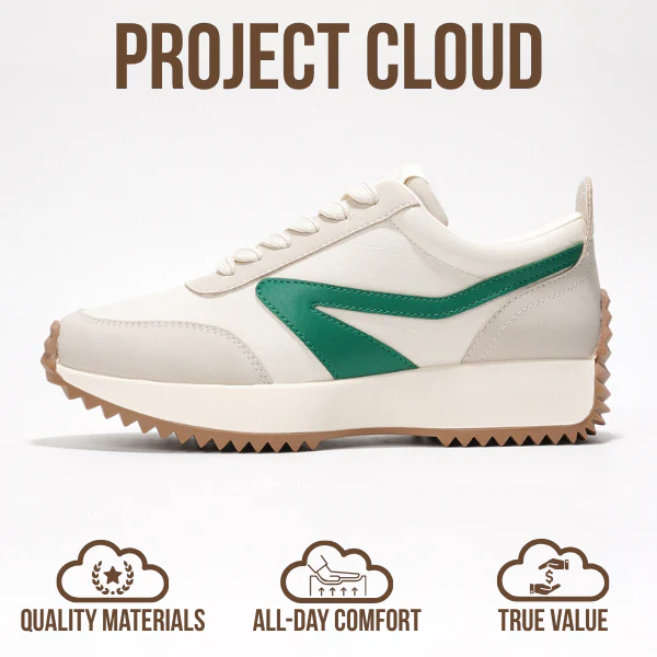 Project Cloud Women's | Fashion Sneakers | Lace-Up | Memory Foam | Lightweight | Non-Slip - Balinda - Image 4