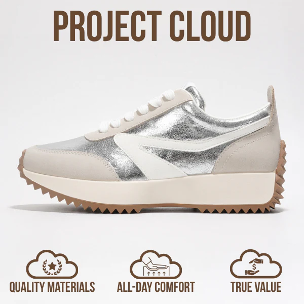 Project Cloud Women's | Fashion Sneakers | Lace-Up | Memory Foam | Lightweight | Non-Slip - Balinda - Image 40